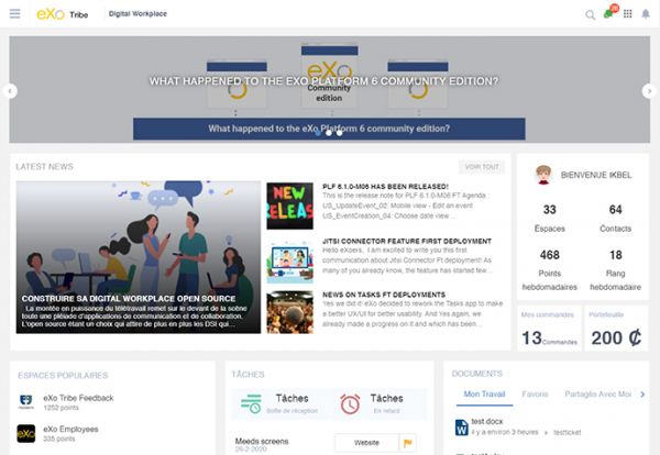 eXo Platform - Offre Digital workplace - OVHcloud Marketplace