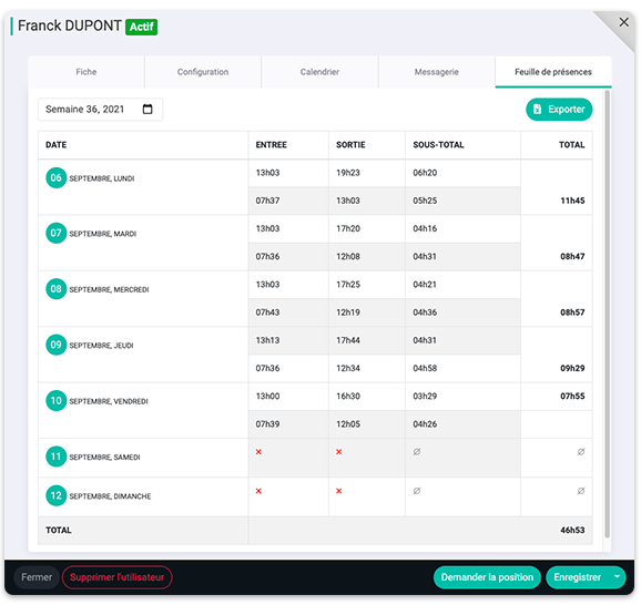 Service de planning et de pointage - OVHcloud Marketplace