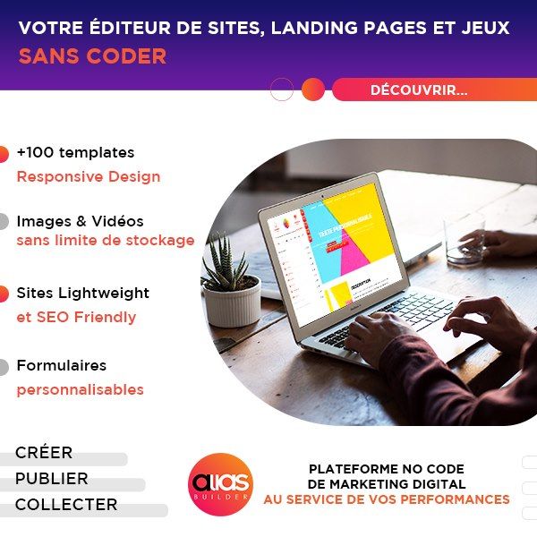 Création de Landing Pages, Sites Web & Formulaires - Sans Coder - OVHcloud Marketplace