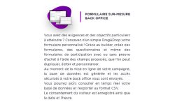 Création de Landing Pages, Sites Web & Formulaires - Sans Coder - OVHcloud Marketplace