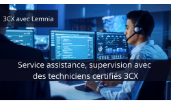 3CX Pro Cloud hébergé par LEMNIA - OVHcloud Marketplace