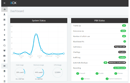 3CX Pro Cloud hébergé par LEMNIA - OVHcloud Marketplace