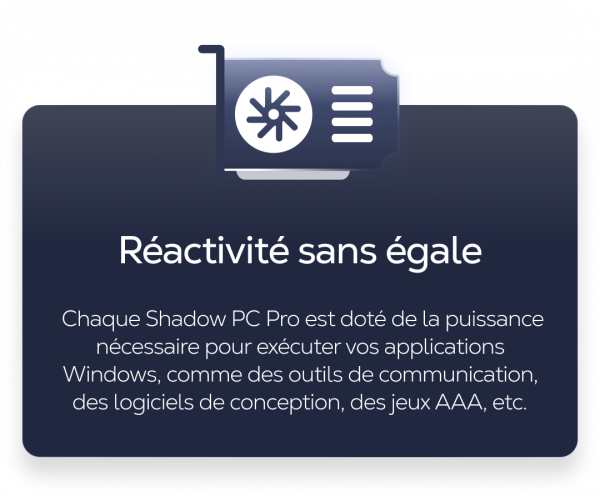 Shadow - Votre PC puissant dans le Cloud - OVHcloud Marketplace