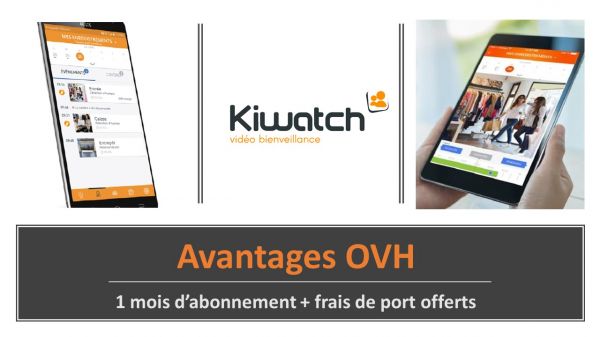Télésurveillance - Kiwatch   Abonnement Pro - Pack 1 - OVHcloud Marketplace